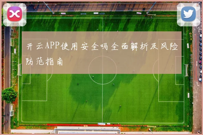 开云APP使用安全吗全面解析及风险防范指南